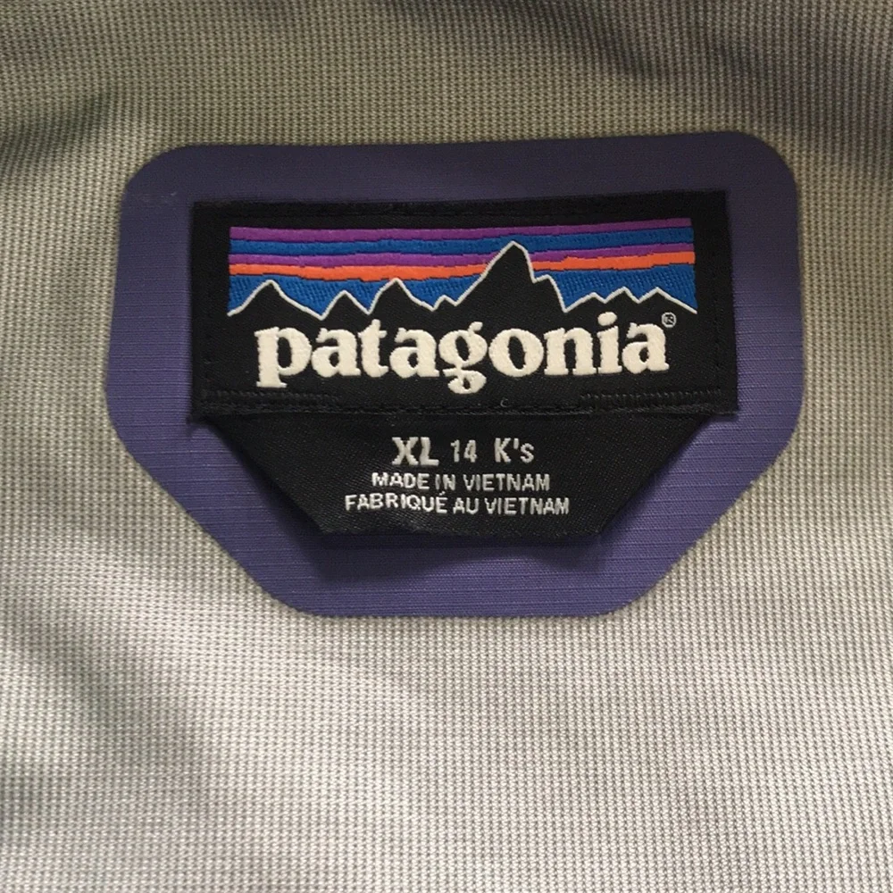 Patagonia H2No Rain Jacket (girls' size XL)